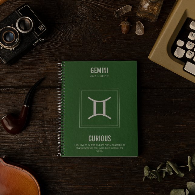 Cuaderno Rótulo de Astrología Gemini (Subido por el creador)