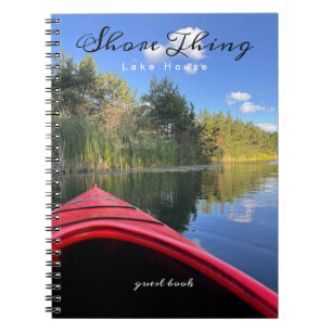 Cuaderno Rótulo De Bienes De Alquiler De Lake House
