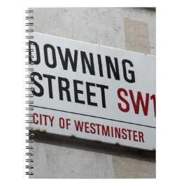 Cuaderno Rótulo de Downing Street