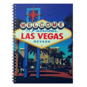 Cuaderno Rótulo de Las Vegas