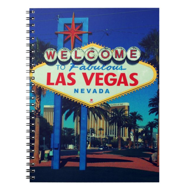 Cuaderno Rótulo de Las Vegas (Frente)