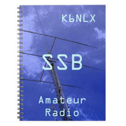 Cuaderno Rótulo de llamadas de radio amateur SSB