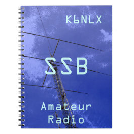 Cuaderno Rótulo de llamadas de radio amateur SSB
