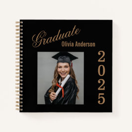 Cuaderno Rótulo De Los Invitados A La Fiesta De Graduación