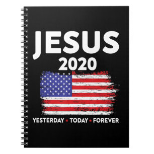 Cuaderno Rótulo Electoral de Jesús 2020 bandera de Estados
