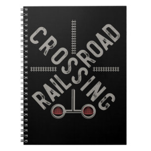 Cuaderno Rótulo ferroviario Locomotora Retro Trainspotter T