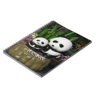 Cuaderno Rótulo Ueno Zoo Panda