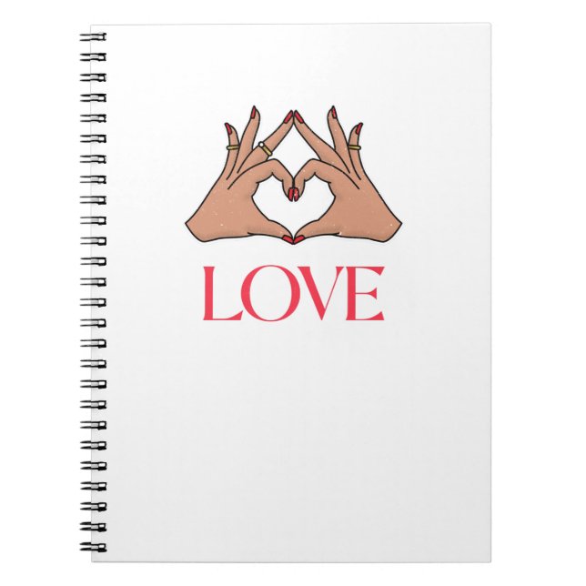Cuaderno Rótulos de amor (Frente)