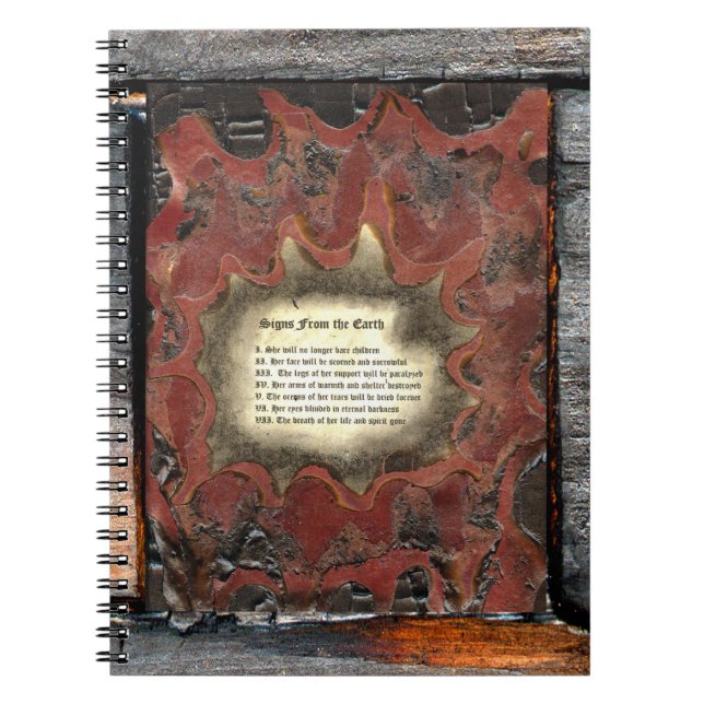 Cuaderno Rótulos de la Tierra (Frente)