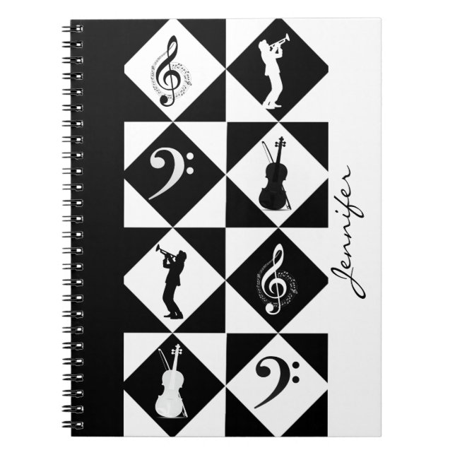 Cuaderno Rótulos musicales (Frente)