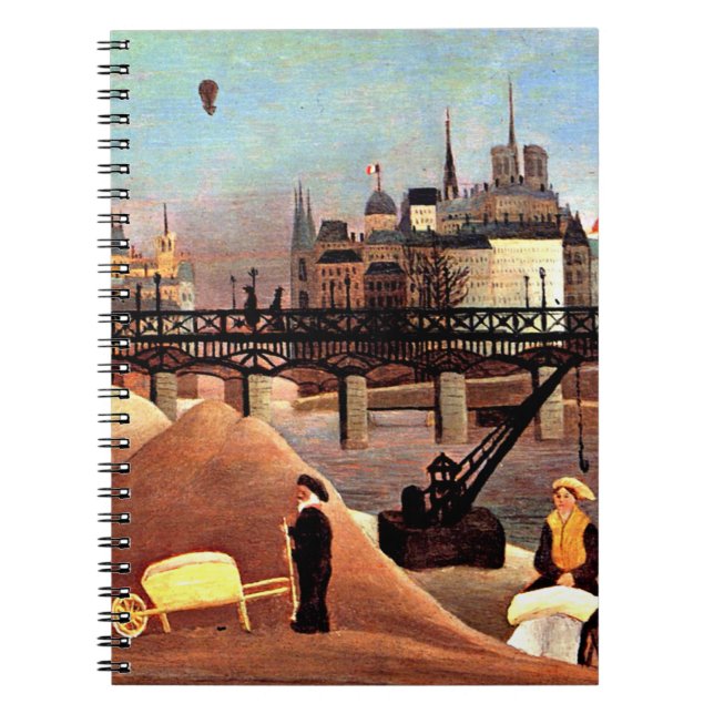 Cuaderno Rousseau - Ile Saint Louis y Notre Dame (Frente)