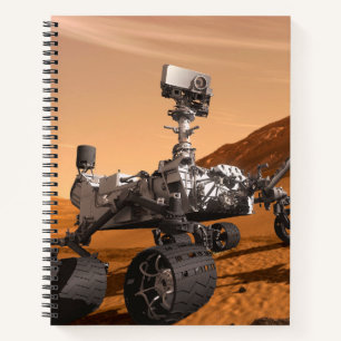 Cuaderno Rover de curiosidad del laboratorio de ciencias de