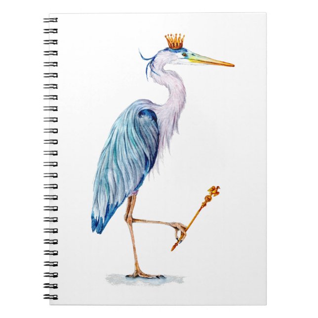 Cuaderno Royal Blue Heron (Frente)