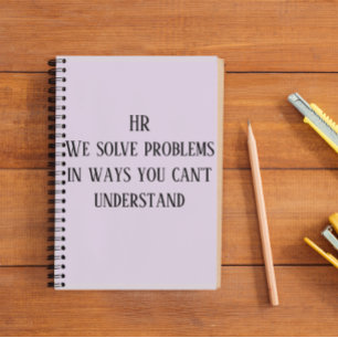 Cuaderno RRHH Resolvemos Problemas De Maneras Que No Puedes