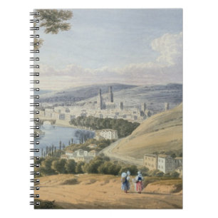 Cuaderno Ruán de Mont Sainte-Catherine (w/c en el papel)