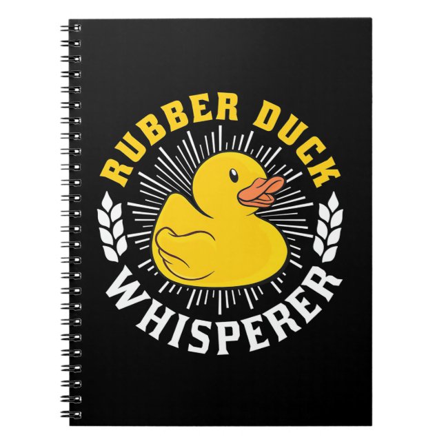 Cuaderno Rubber Duck Whisperer (Frente)