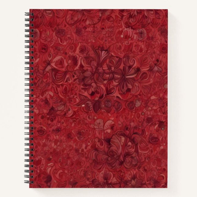 Cuaderno Rubí Ardiente (Anverso)