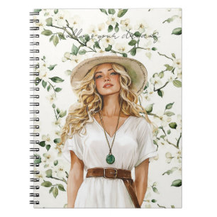 Cuaderno Rubia Femenina Sigue Tus Sueños