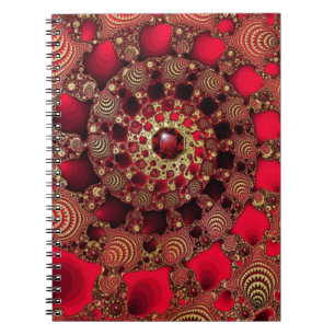 Cuaderno Rubies y Oro
