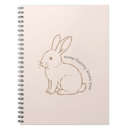 Cuaderno Rubor Algún Conejo Te Ama Boceto
