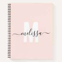 Rubor Girly Monogram Calligraphy