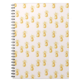 Cuaderno Rubor Gold Tropical Pineapples
