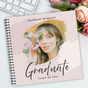 Cuaderno Rubor Pink Añadir un invitado de graduación de Per