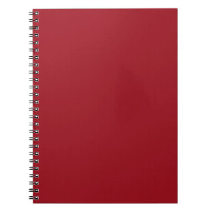 Cuaderno Ruby Red Bold Color Design