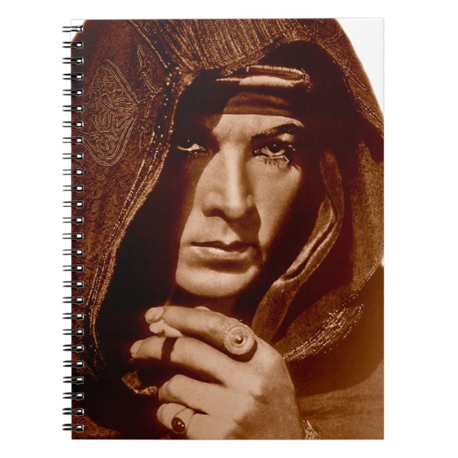 Cuaderno Rudolph Valentino: El jeque (Frente)