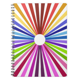 Cuaderno Rueda arcoiris
