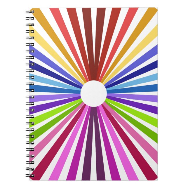 Cuaderno Rueda arcoiris (Frente)
