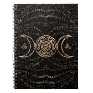 Cuaderno Rueda de Hecate Luna Triple