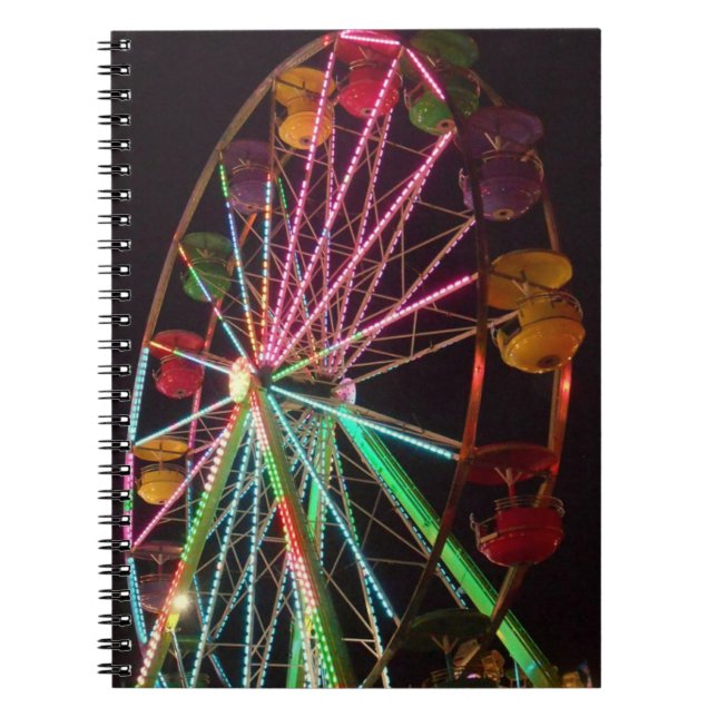Cuaderno Rueda de la fortuna por la noche (Frente)