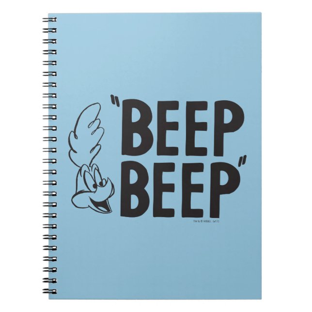 Cuaderno RUEDA DE RUTA clásica™ BEEP BEEP™ (Frente)