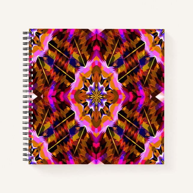 Cuaderno Rueda de una flor...... (Anverso)