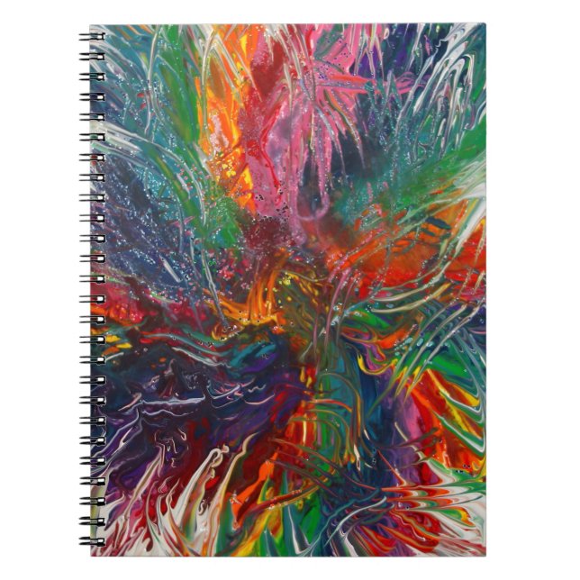 Cuaderno Rueda del espectro de colores (Frente)