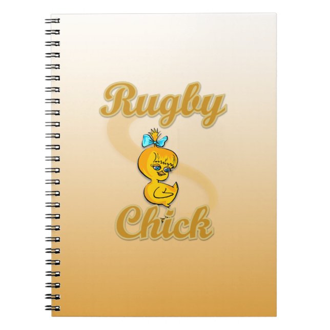 Cuaderno Rugby Chick (Frente)
