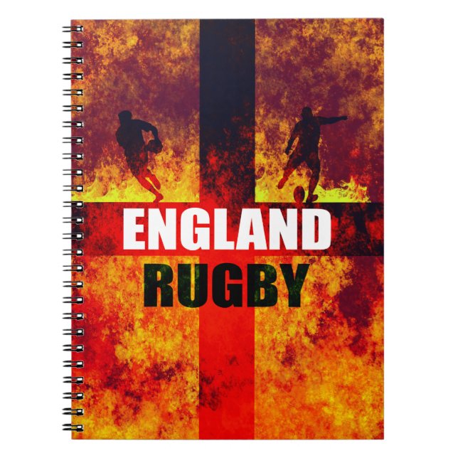 Cuaderno Rugby de Inglaterra (Frente)