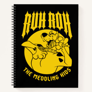 Cuaderno Ruh Roh Scooby-Doo El ícono de los niños entrometi
