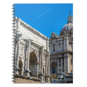 Cuaderno Ruinas del Foro Romano en Roma, Italia