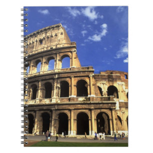 Cuaderno Ruinas famosas del Coliseo en Roma Italia