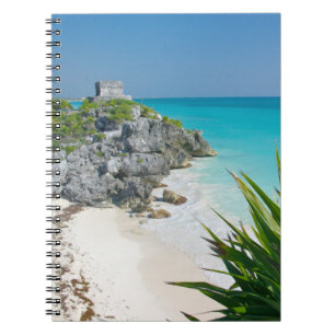 Cuaderno Ruinas mayas en la playa en Tulum