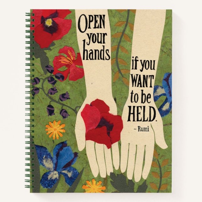 Cuaderno Rumi En Recetas De Jardín (Anverso)