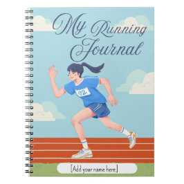 Cuaderno Running Journal | Personalized Fitness Tracker