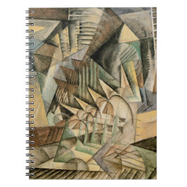 Cuaderno Rush Hour, Nueva York por Max Weber, Cubismo Vinta