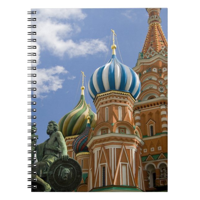 Cuaderno Rusia, Moscú, Plaza Roja. St. Basil 3 (Frente)