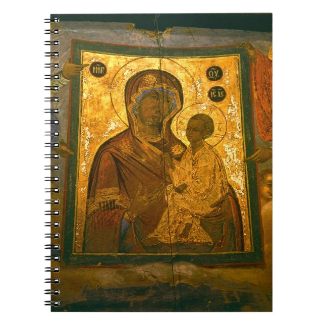 Cuaderno Rusia, provincia de Novgorod, Monasterio de Tikhvi (Frente)
