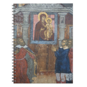 Cuaderno Rusia, Yaroslavl, fresco en la Catedral de St.