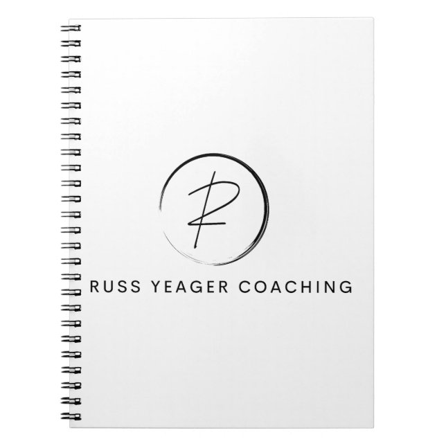 Cuaderno Russ Yeager Coaching Signature Logo (Frente)