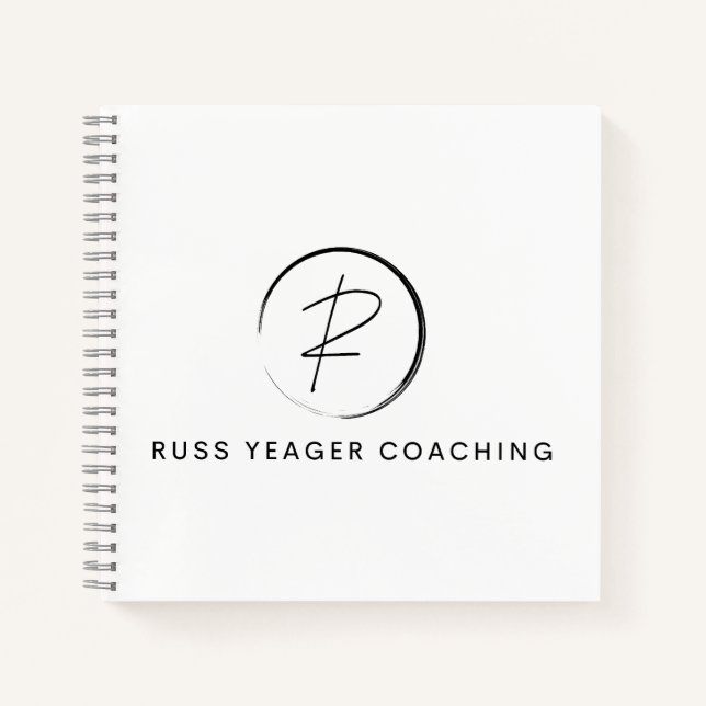 Cuaderno Russ Yeager Coaching Signature Logo (Anverso)